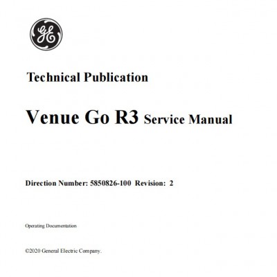 GE Venue Go R3 彩超超声 维修手册 维修资料